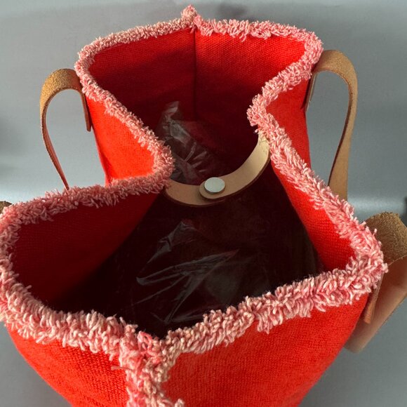 Graf Fantz Red Cavnas Tote Bag - Picture 11 of 15